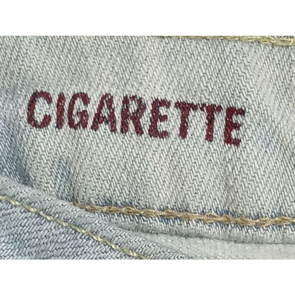 BDG Jeans Womens Size 26 Cigarette Skinny Light Wash Blue Denim - Picture 9 of 12